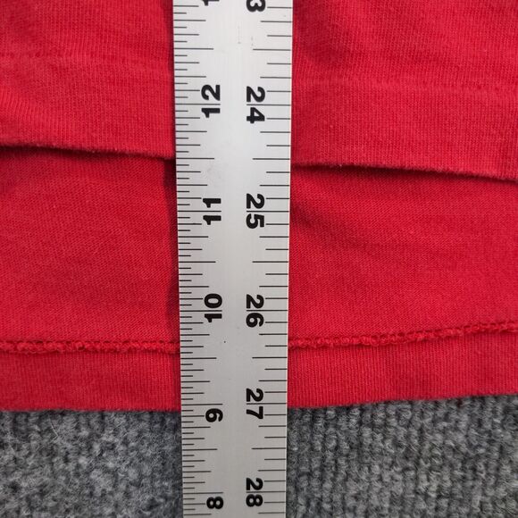 Disney Originals Mens Short Sleeve Polo Shirt Red Size Small Mickey Mouse Logo - Picture 5 of 12